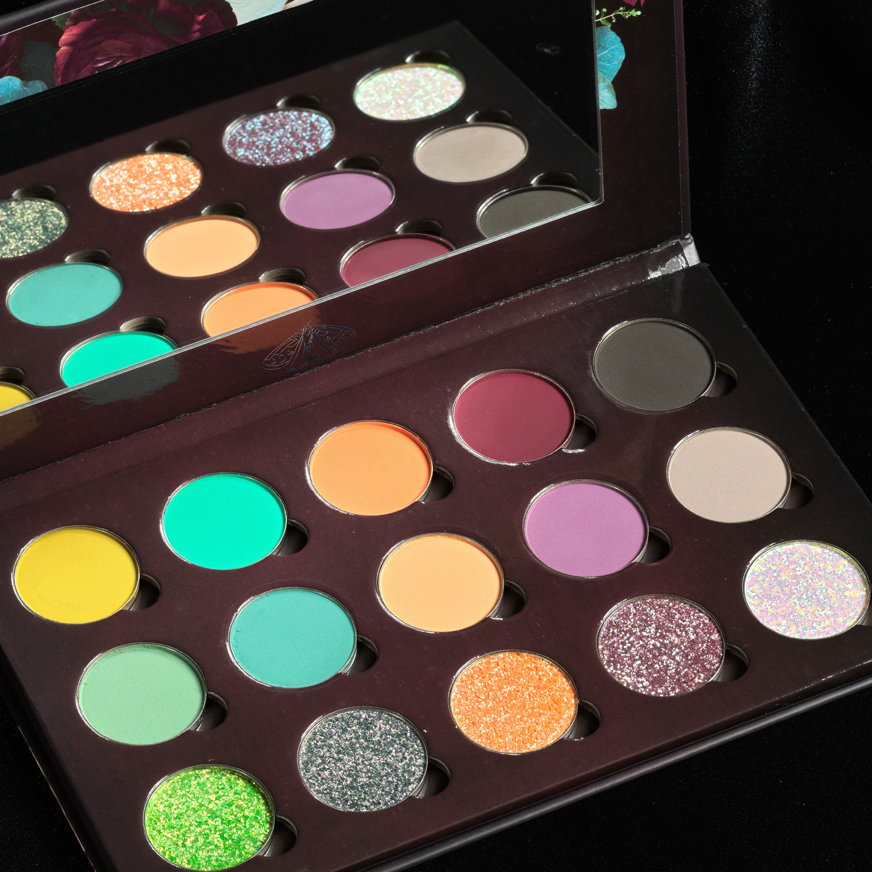 Gloomy Gardens Eyeshadow Palette - 12 Matte & Shimmer Shades, Vegan & Cruelty-Free Makeup for Everyday & Party Looks | Perfect for Halloween, Cosplay & Gothic Style