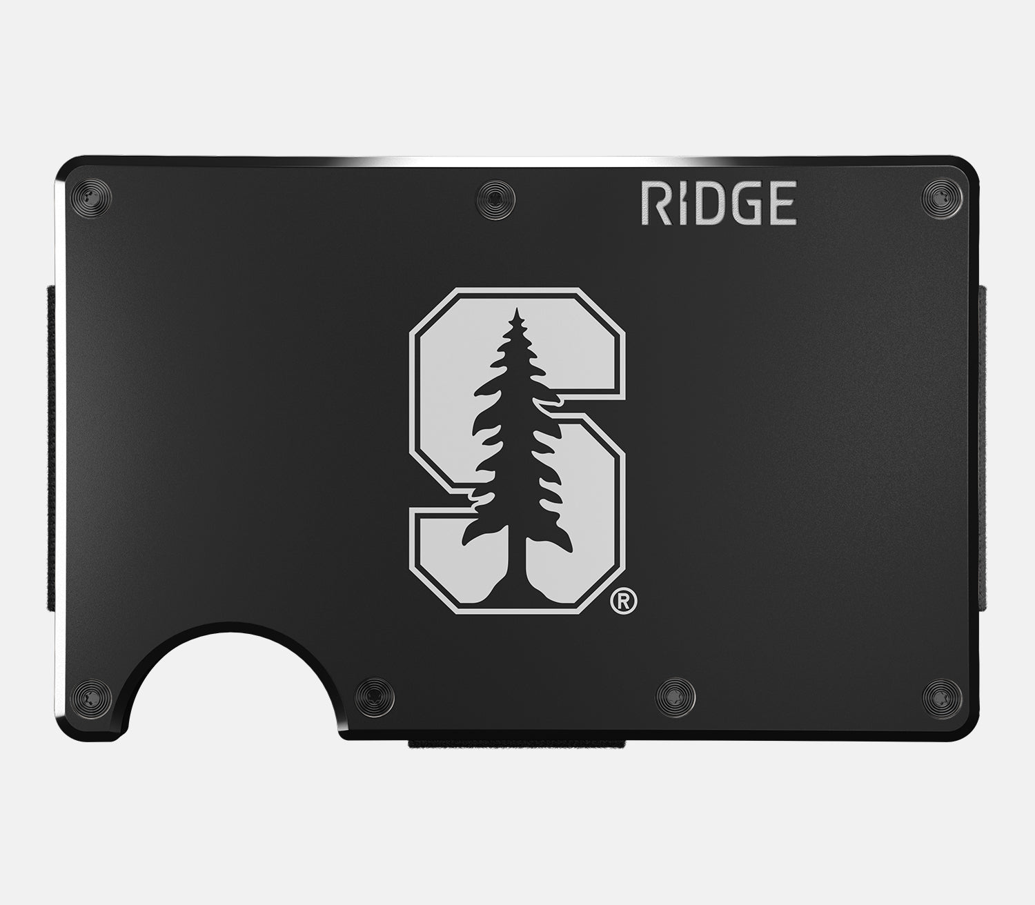 Ridge Wallet - Slim RFID Blocking Minimalist Wallet for Men - Stanford Cardinal Edition - Perfect for Everyday Carry, Travel & Gifting