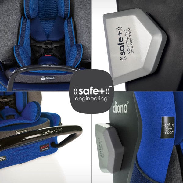 Diono Radian 3QXT All-in-One Convertible Car Seat with LATCH System - Safe & Comfortable for Infants to Toddlers (Rear & Forward Facing) - Perfect for Family Travel & Daily Commute