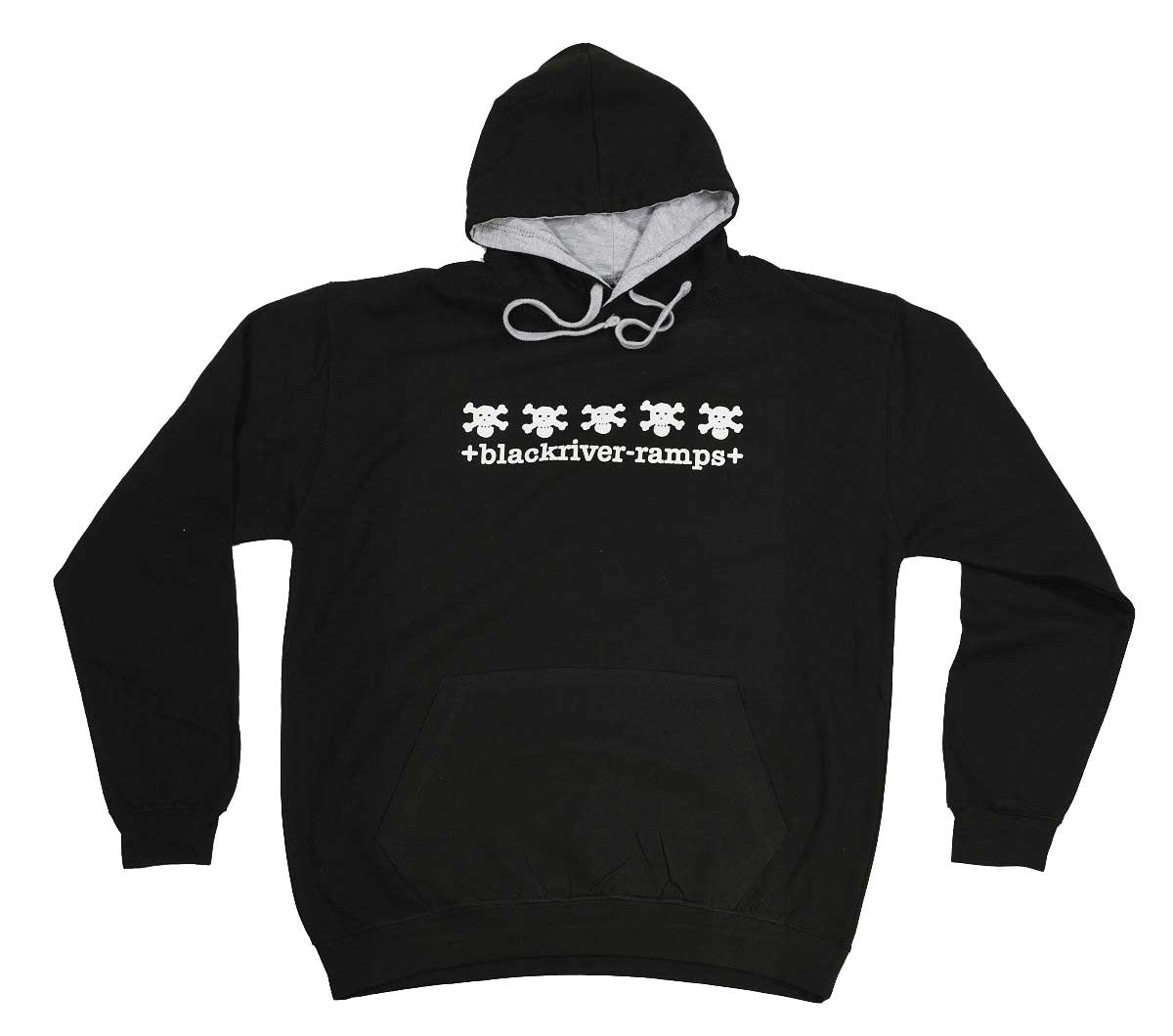 Blackriver 5 Skull Hoodie - Men's Gothic Streetwear Pullover Sweatshirt | Edgy Biker Jacket Alternative | Perfect for Halloween, Concerts & Urban Fashion