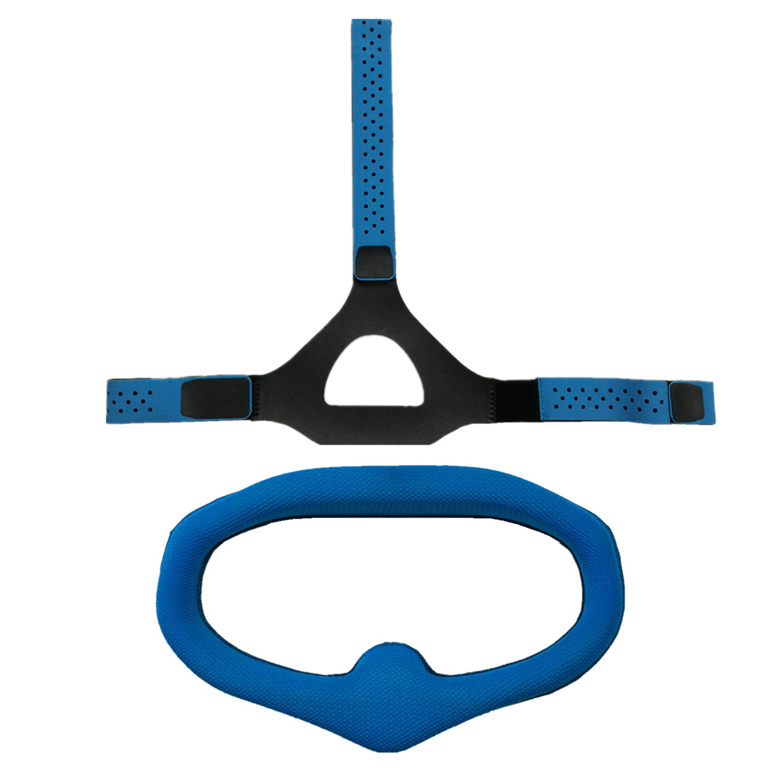 FPV Goggles Eye Faceplate & Head Strap Replacement Set for DJI Drone Accessories - Compatible with Head V2 - Perfect for Drone Racing and Aerial Photography