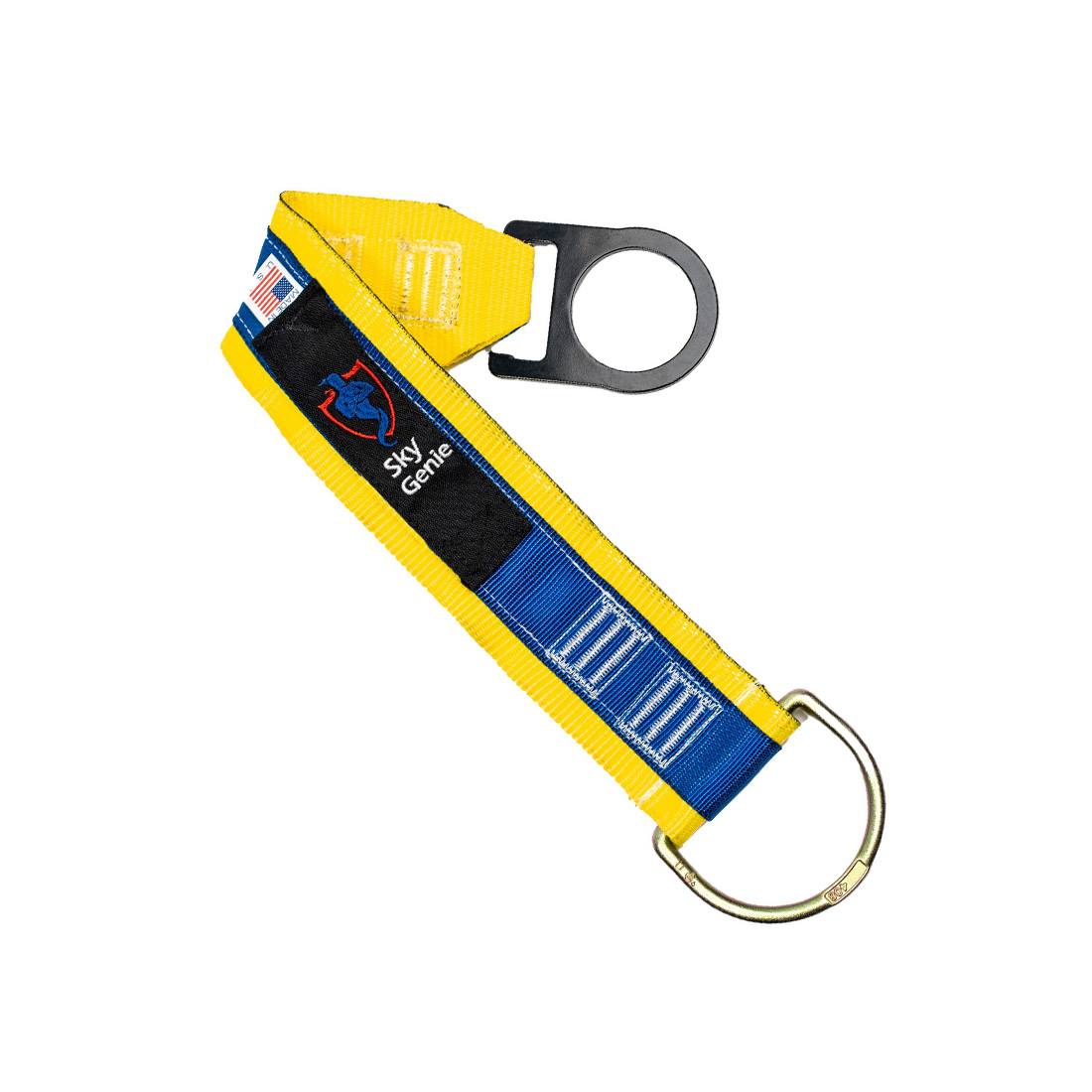 Sky Genie Anchorage Connector - Heavy Duty Fall Protection Safety Hook for Roofing & Construction - Secure Lanyard Attachment for Climbing & Work at Height