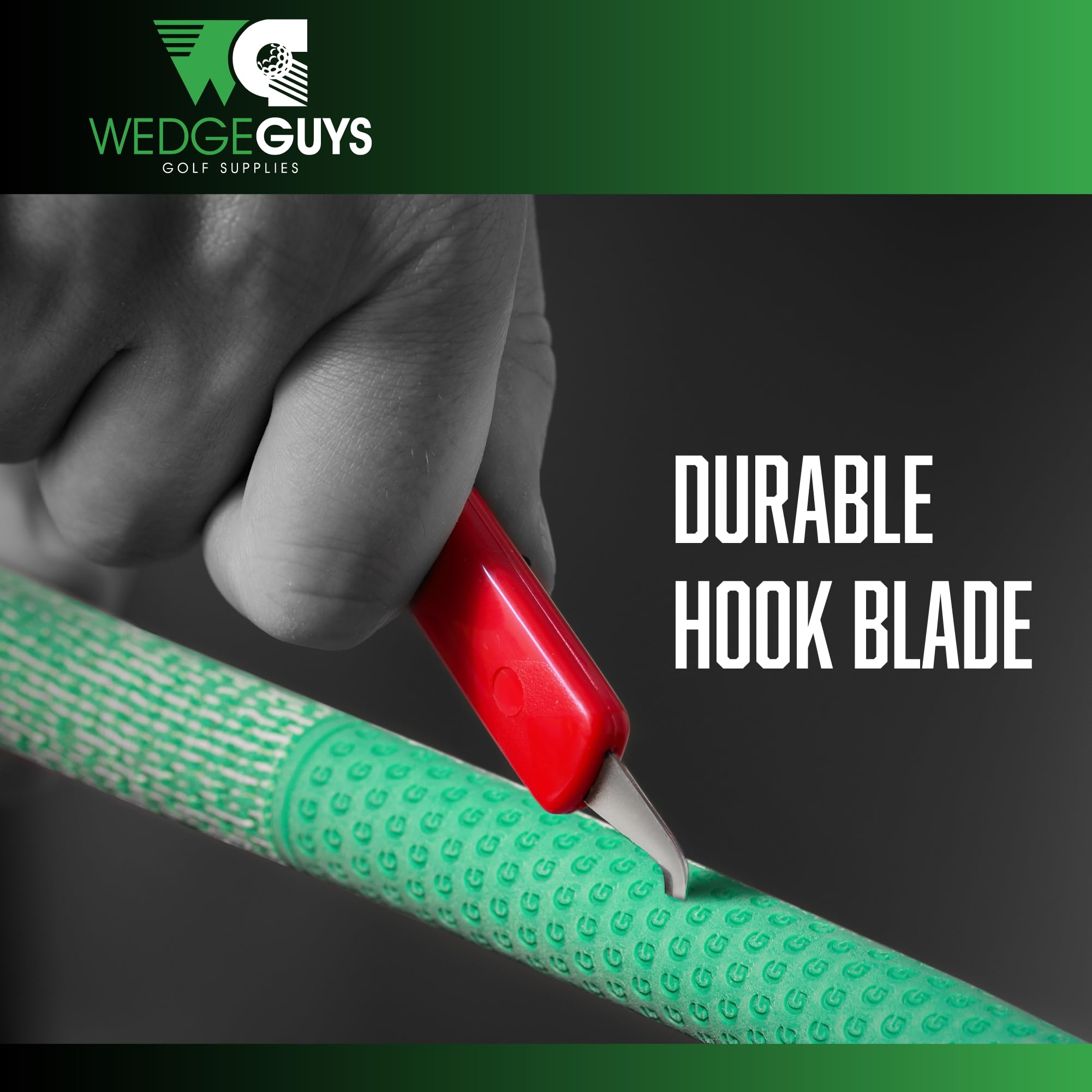 Wedge Guys DC Tour Golf Grips Kit – 4 Grip Zones for Maximum Comfort & Control – All-Weather Performance Golf Club Grip Replacement for Wedges, Drivers, Irons & Hybrids (Midsize/Standard) – Perfect for Regripping & Improving Your Golf Game in Any Weather