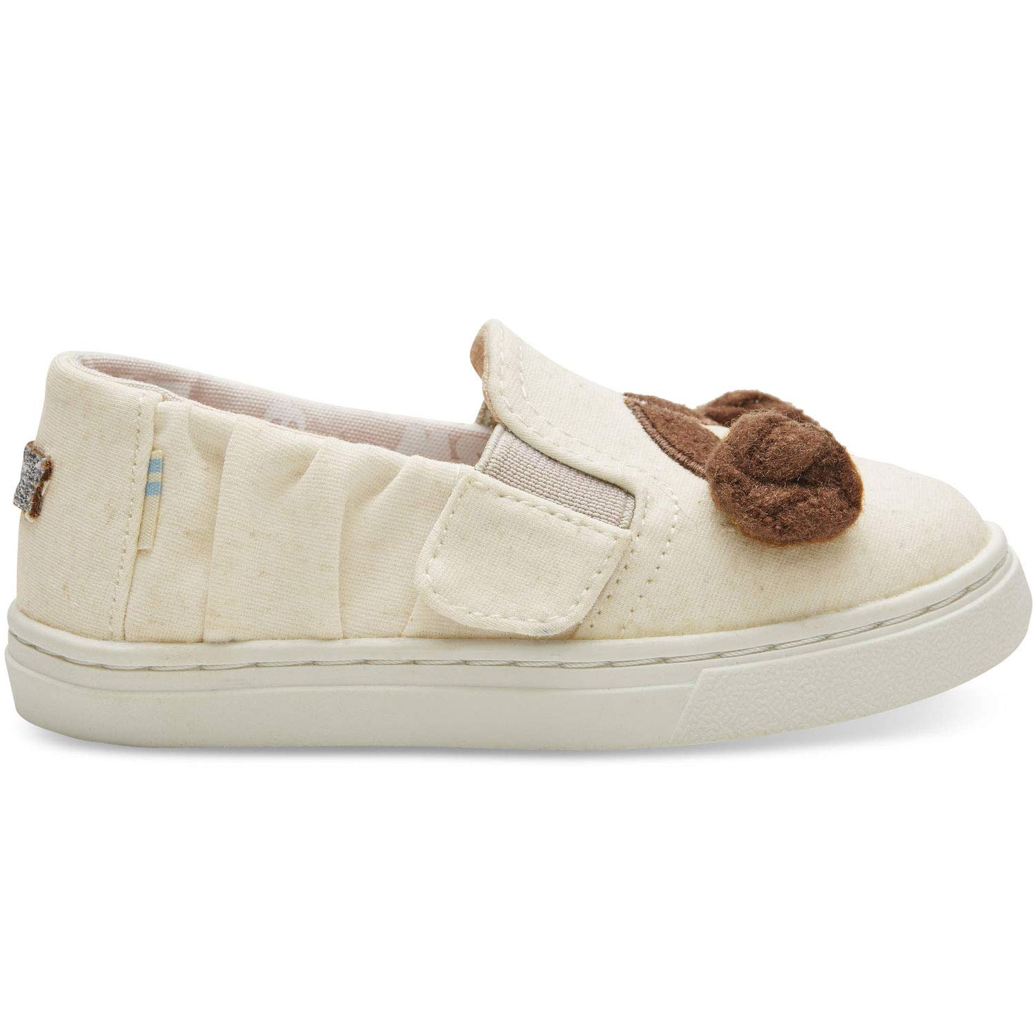 TOMS Girls Bimini Alpargata Shoes - Comfortable Canvas Slip-On Espadrilles for Kids | Perfect for School, Playdates & Summer Outfits