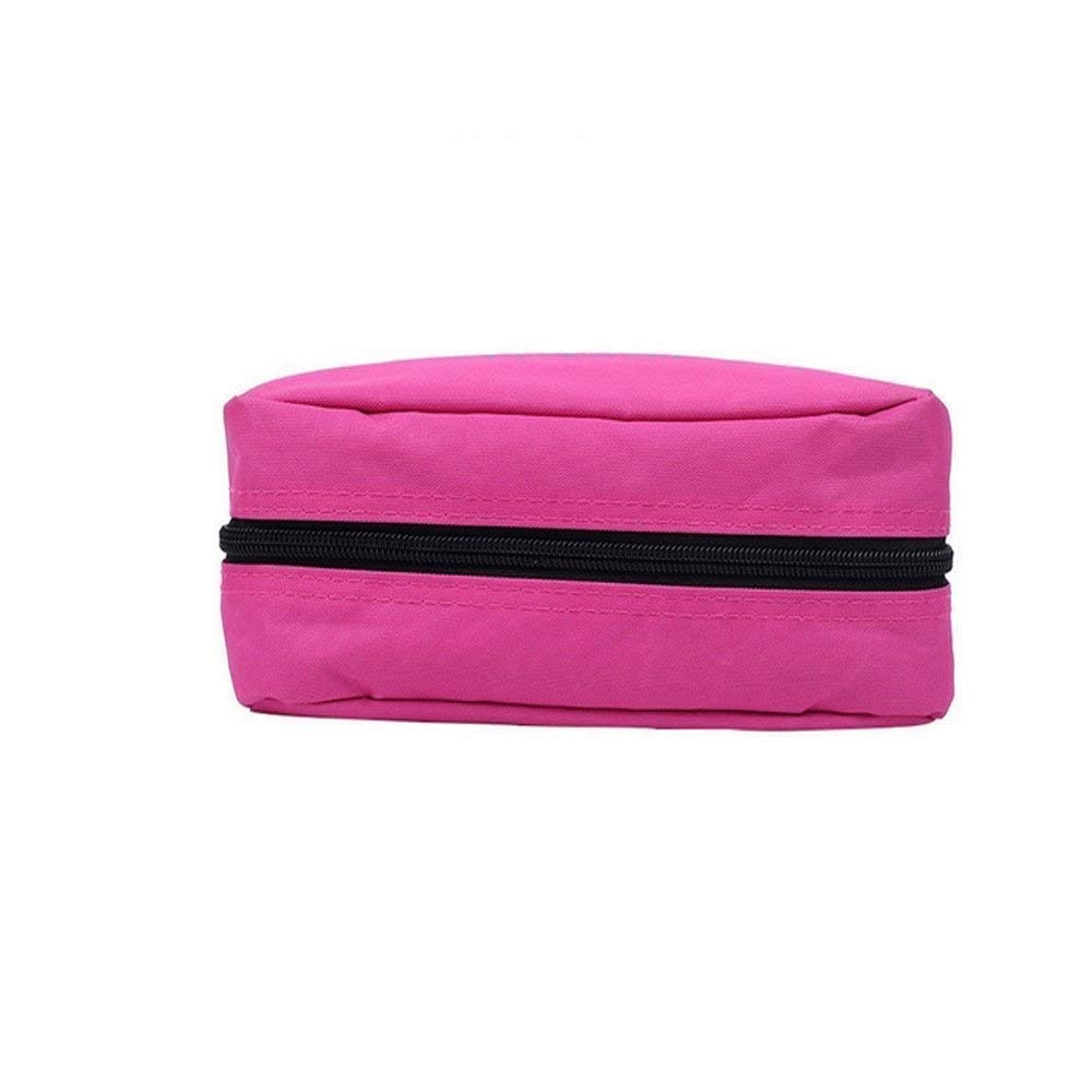 Magnusdeal Travel Makeup Bag - Waterproof Cosmetic Organizer with Multiple Pockets for Toiletries, Makeup Accessories & Skincare | Perfect for Air Travel, Vacation & Daily Use