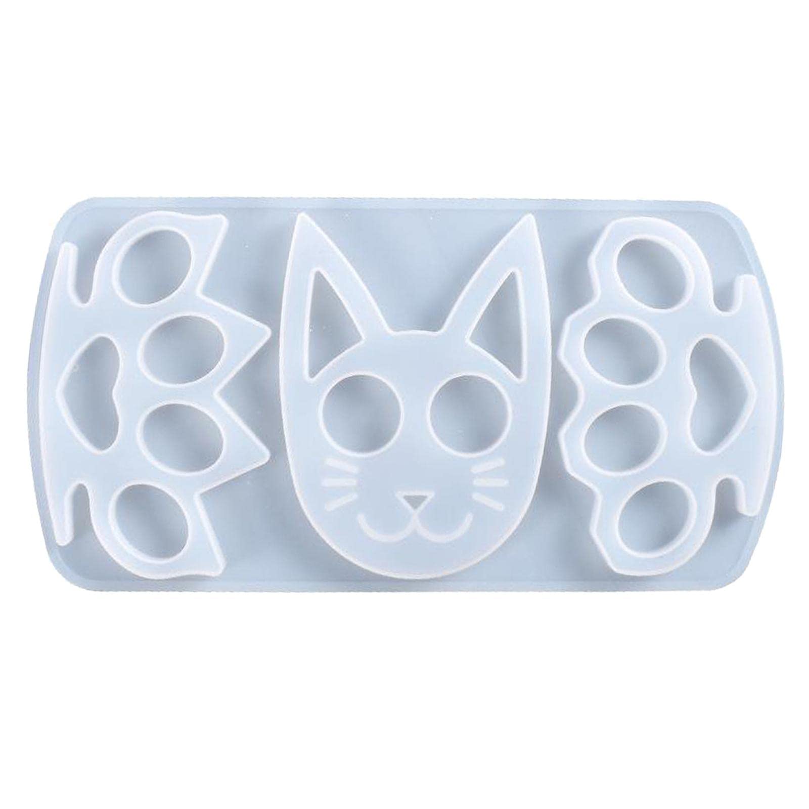 Enakshi Cat Craft Mold Keychain Pendant Clay Tool for Kids & Adults – DIY Resin Jewelry, Polymer Clay Art, and Multi-Purpose Crafting Supplies – Perfect for Handmade Gifts, Home Decor, and Creative Projects
