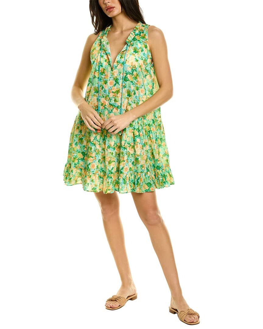 Shoshanna Women's Tiered Ruffle Floral Summer Dress - Elegant Casual & Party Wear for Beach, Wedding & Date Night