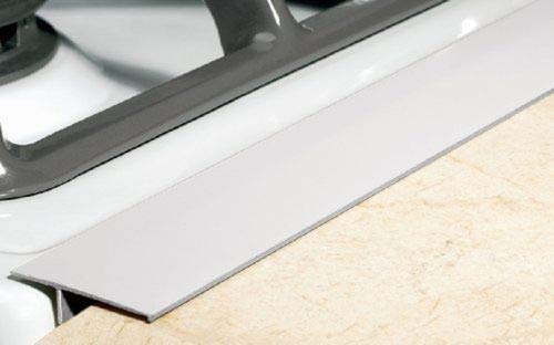 2-Pack Heat Resistant Stove Counter Gap Cover - Withstands Up to 445°F, White - Perfect for Kitchen Safety & Preventing Food Debris