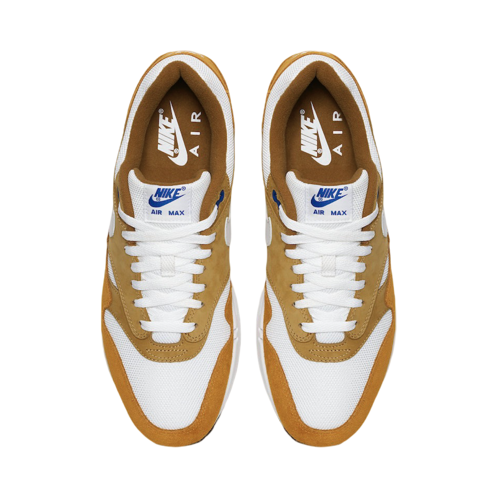 Nike Air Max 1 Premium Retro 2018 Curry True White Sneakers - Men's Running Shoes for Casual Wear & Street Style Fashion