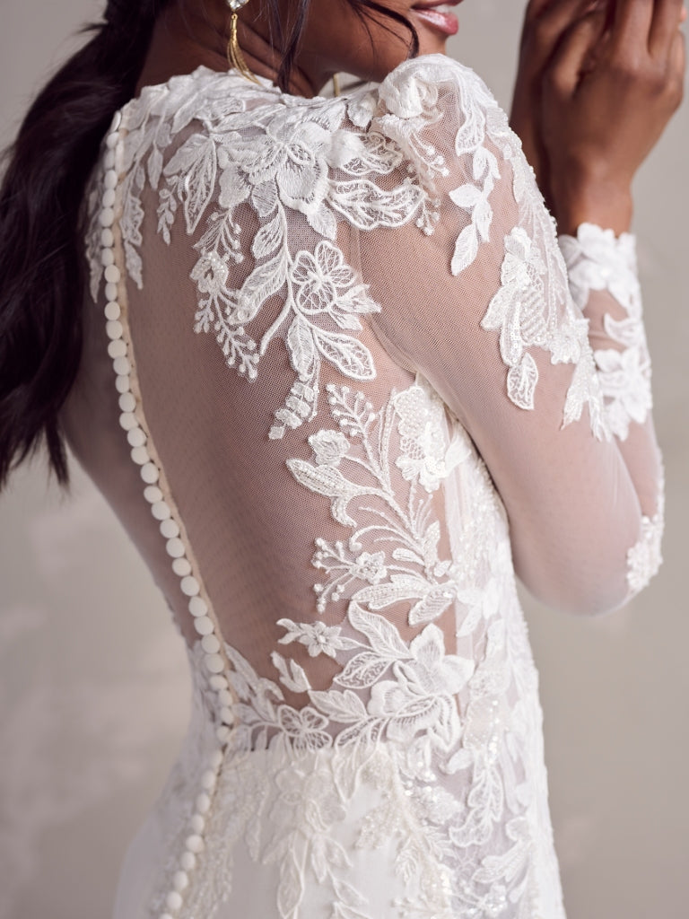 Nash by Sottero and Midgley - Elegant Wedding Dress with Lace Details | Perfect for Bridal Gowns, Formal Events & Special Occasions