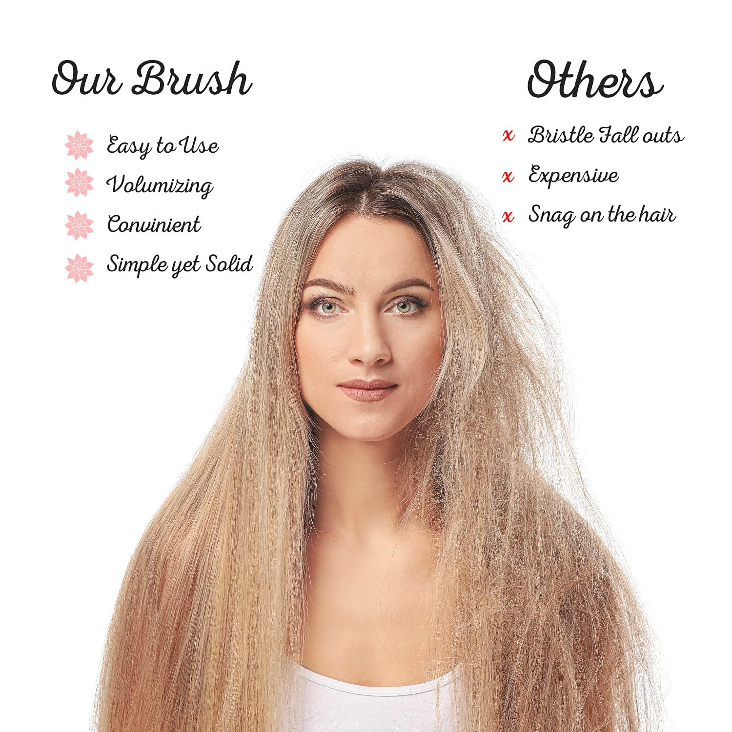 Premium Curved Vented Boar Bristle Hair Brush - Anti-Static Detangling Styler for Thick, Fine & Curly Hair | Wet/Dry Use | Fast Blow Drying | Long & Short Hair Care | Perfect for Salon Styling & Home Use