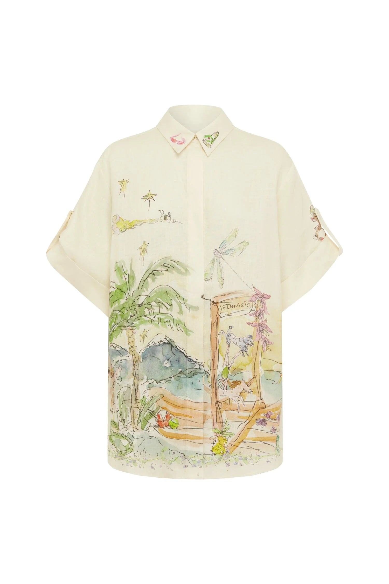 Anouk Women's Casual Button-Down Shirt - Comfortable & Stylish Blouse for Office, Date Night & Everyday Wear