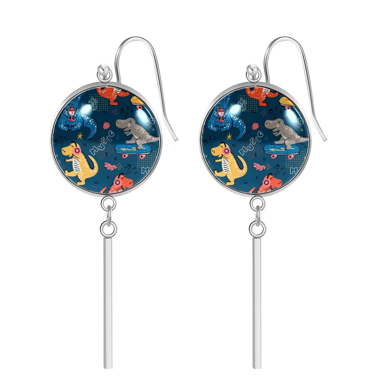 London Double-Decker Red Bus Dangle Drop Earrings for Women & Girls – Fashion Jewelry Gift for Birthday, Christmas, Anniversary | Perfect for Travel Lovers, UK-Themed Parties & Everyday Wear
