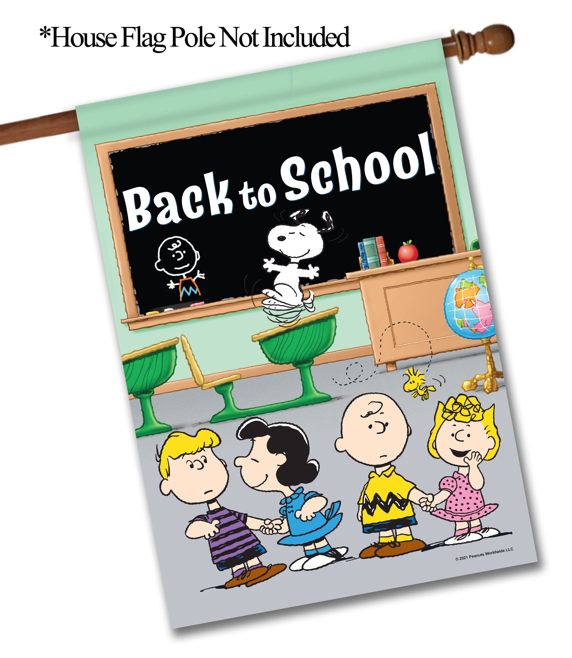 PEANUTS® Back to School House Flag 28