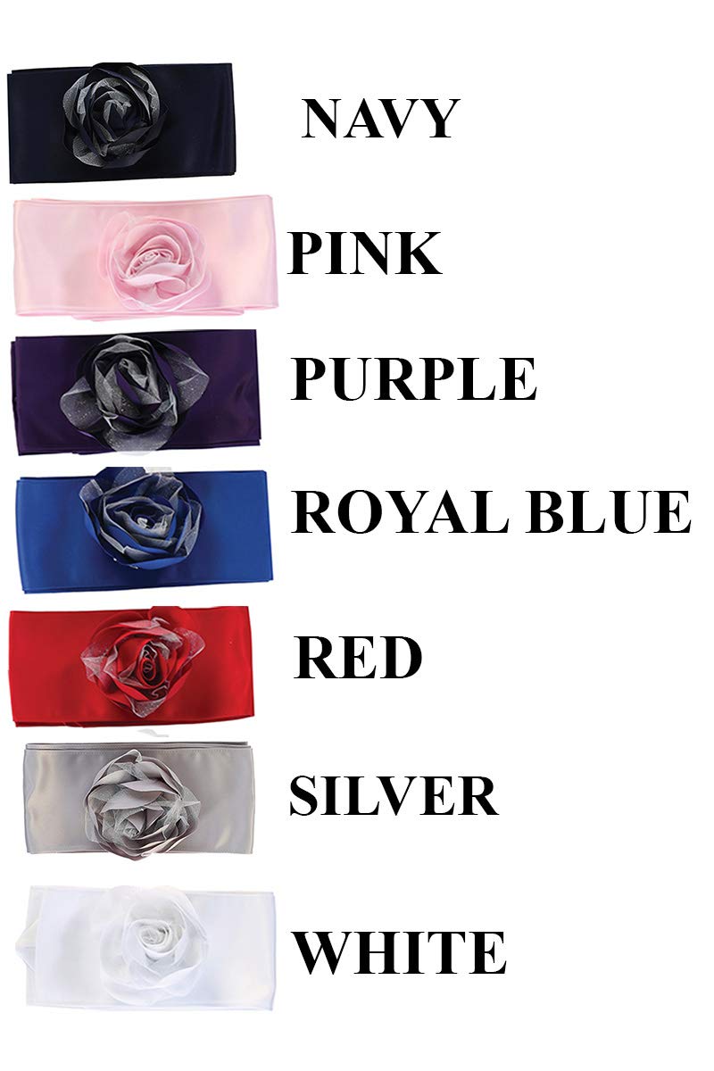 Pink Princess Flower Girl Sash for Wedding - Elegant Satin Dress Belt for Girls & Kids - Perfect for Flower Girl Attire, Bridal Party, and Special Occasions