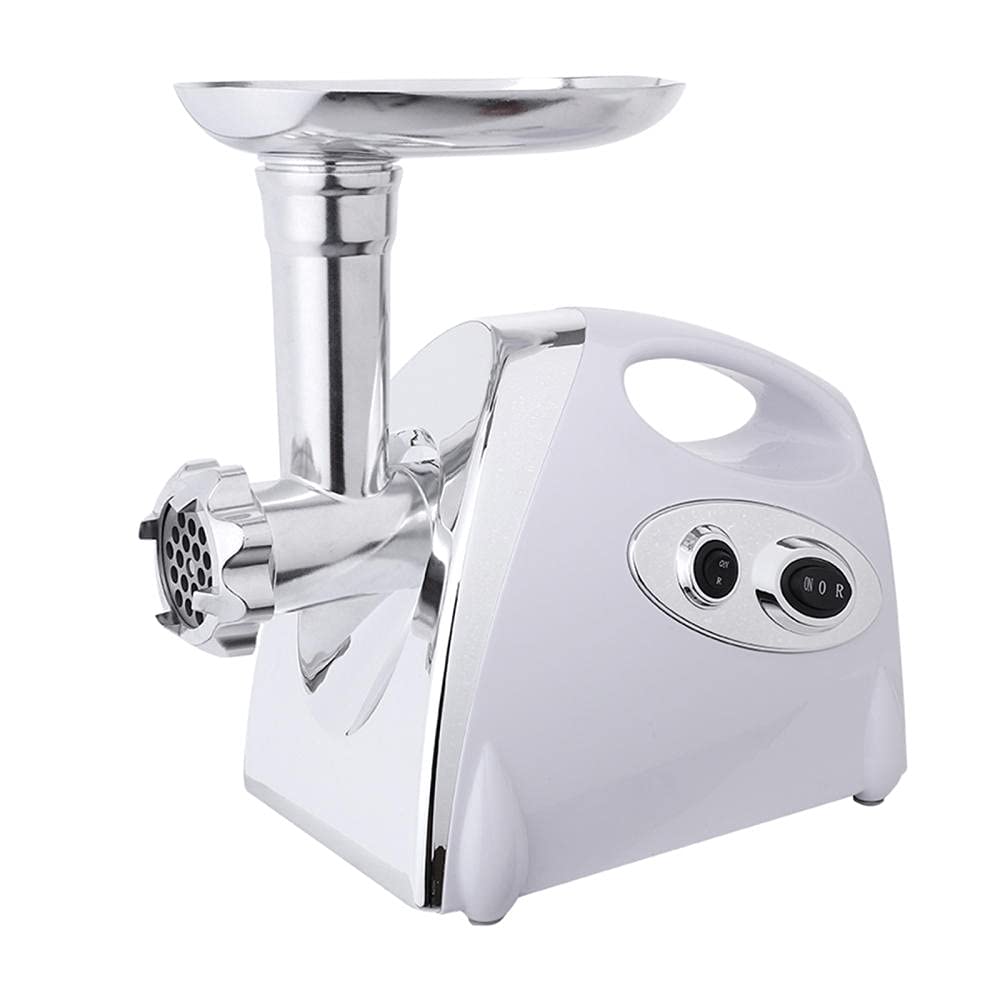 KitchenAid Stand Mixer Meat Grinder Attachment - Includes 1 Grinding Plate, 1 Sausage Stuffer Tube, 1 Grinding Blade & 4 Extra Plates for Fresh Ground Beef, Sausage & More - Perfect for Home Cooking & Meal Prep