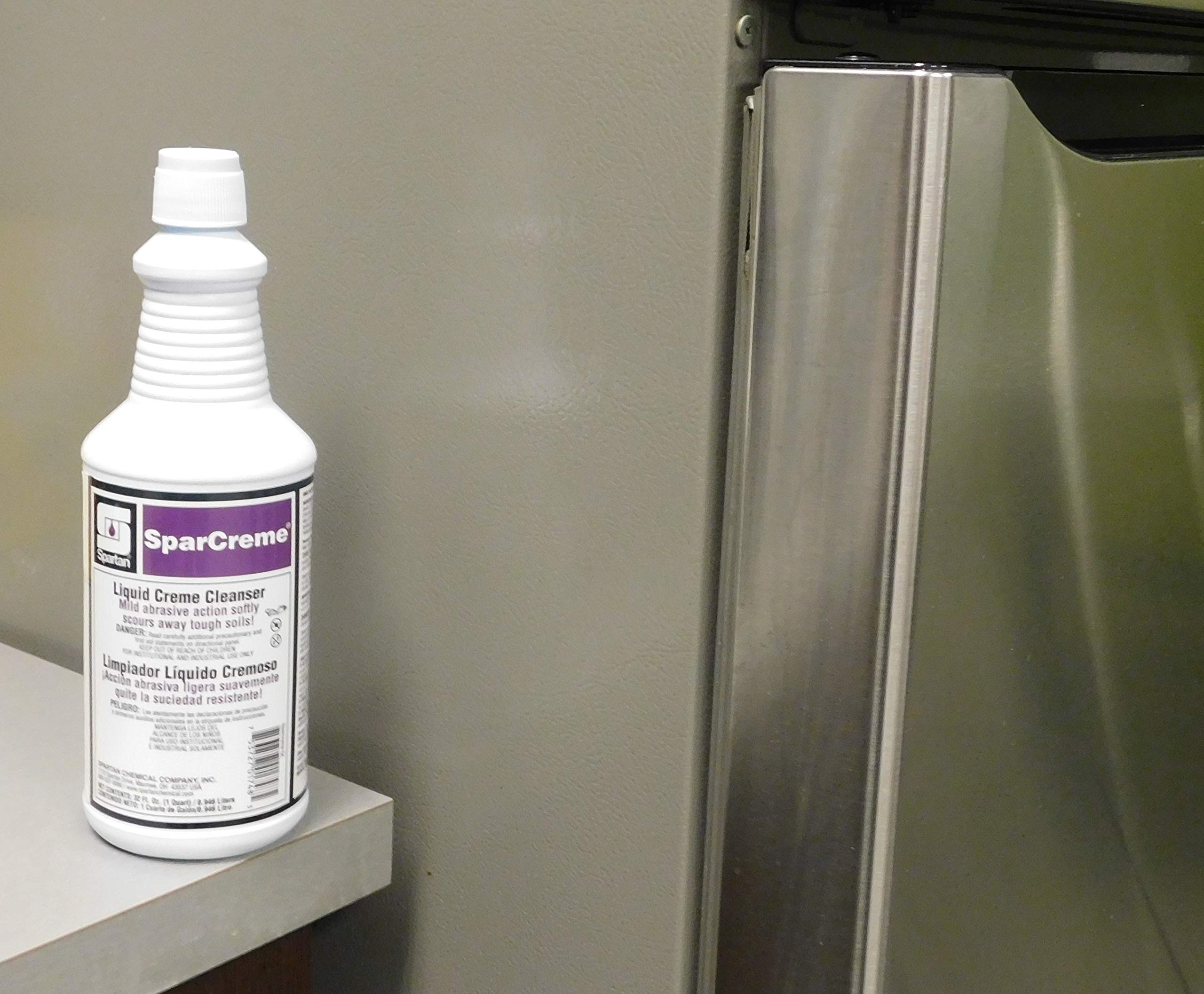 SparCreme Heavy-Duty Restroom Cleaner #732003 - 12 Quarts per Case (1 Case) - Ideal for Commercial Bathrooms, Hospitals, and High-Traffic Areas