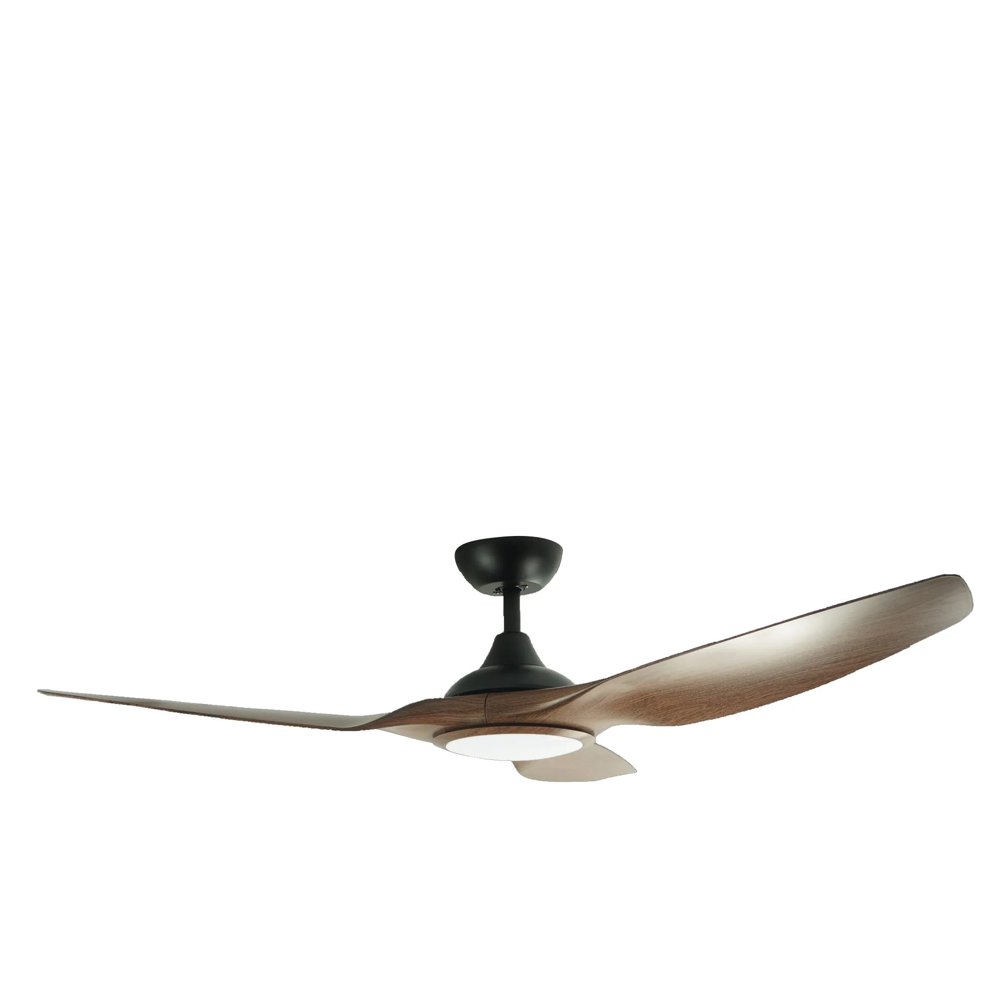 Airstream 40/46/52 Inch DC Motor Ceiling Fan with Optional LED Light Kit - Energy Efficient Quiet Cooling for Living Room, Bedroom & Patio