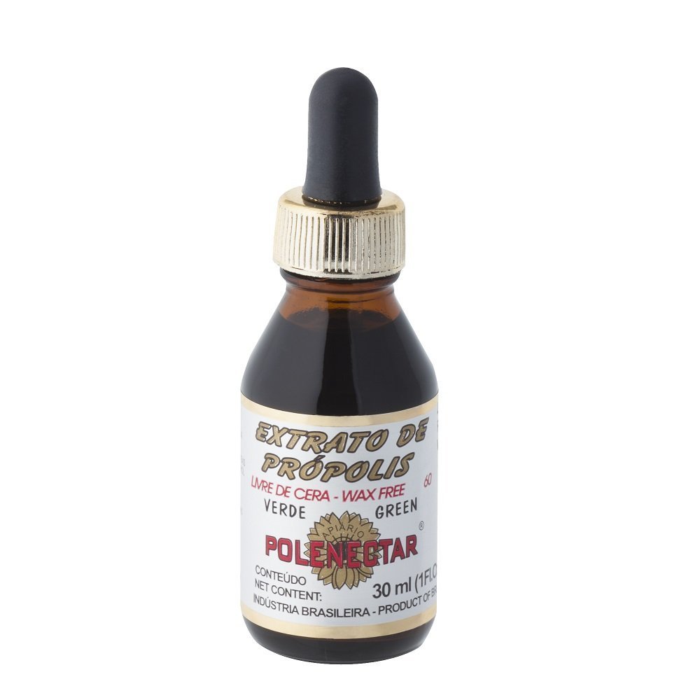Premium Brazilian Bee Propolis Extract Wax-Free 60 (30ml) by Polenectar - 12 Pack | Natural Immune Support & Wellness Supplement for Daily Health Boost