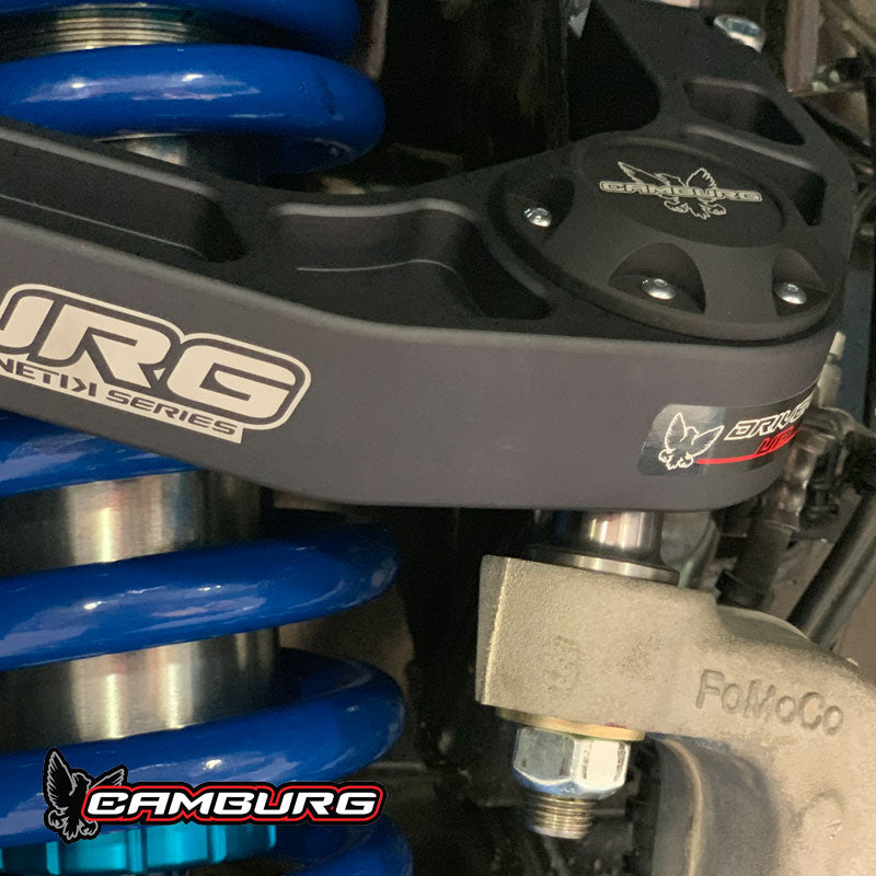21-24 Ford F-150 Camburg Kinetik Billet Upper Control Arms - Heavy-Duty Suspension Upgrade for Off-Roading & Towing