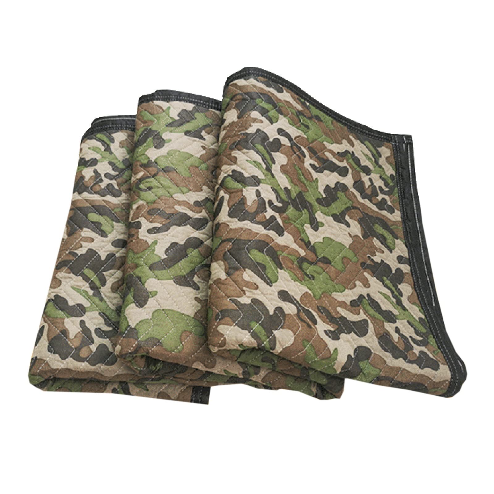 YXX Camouflage Moving Blankets - Heavy Duty Furniture Protection for Couches & Large Items | Ultra Thick Soundproof Packing Blankets | Ideal for Moving, Shipping & Home Storage