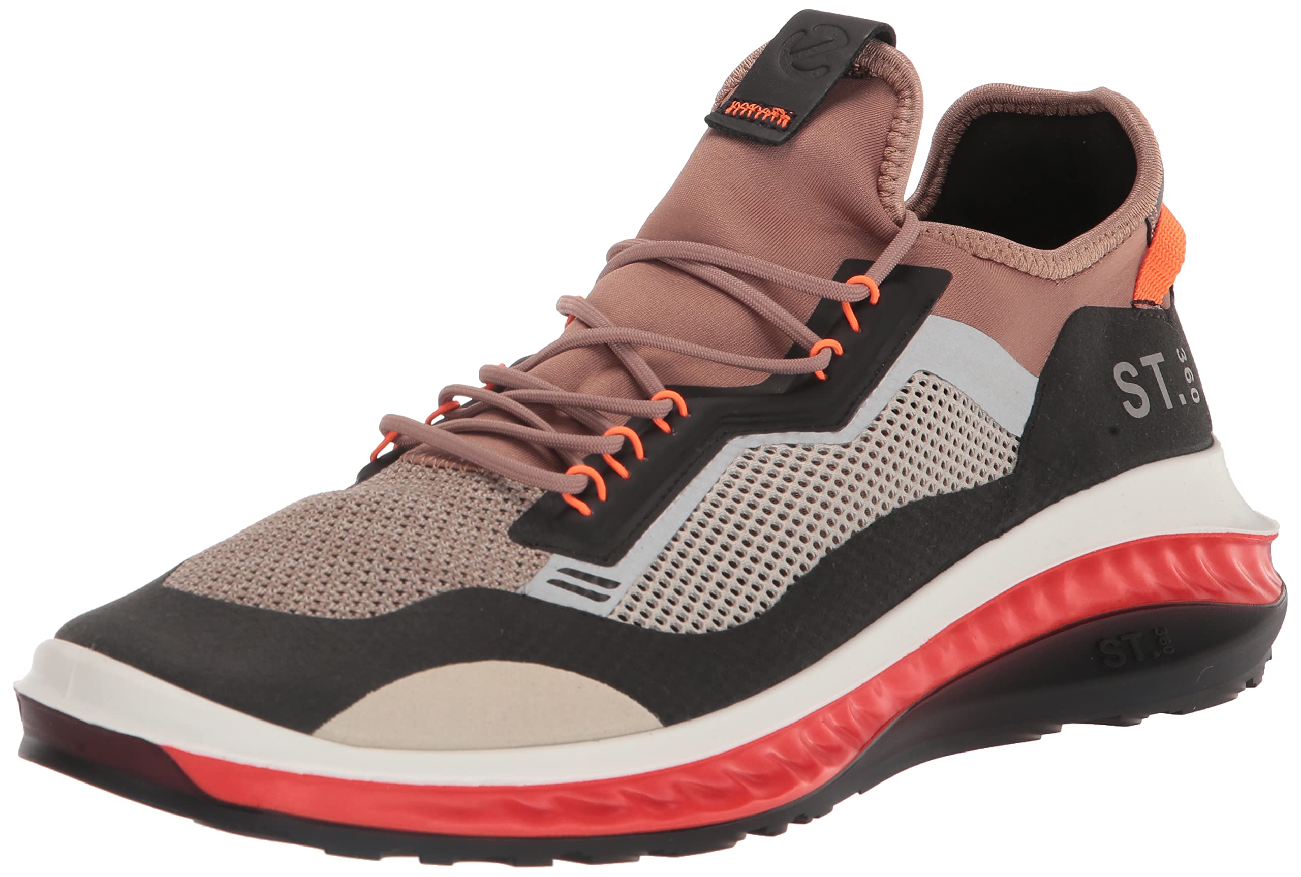 ECCO Men's St.360 Polymesh Sneakers - Breathable Lightweight Walking Shoes for Men | Perfect for Running, Gym Workouts & Casual Wear
