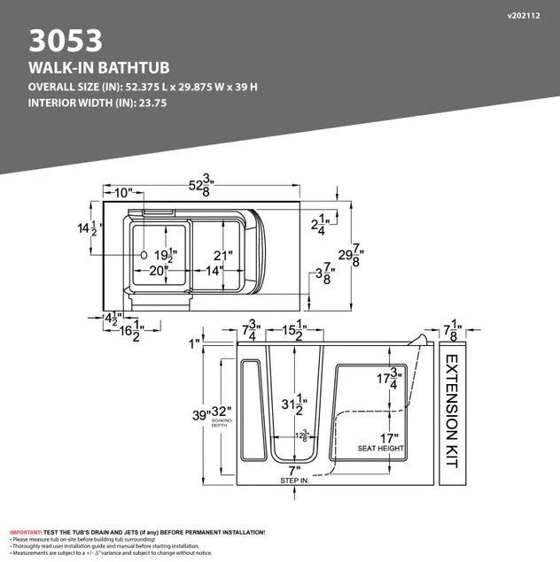 Anzzi AMZ3053LWS 30