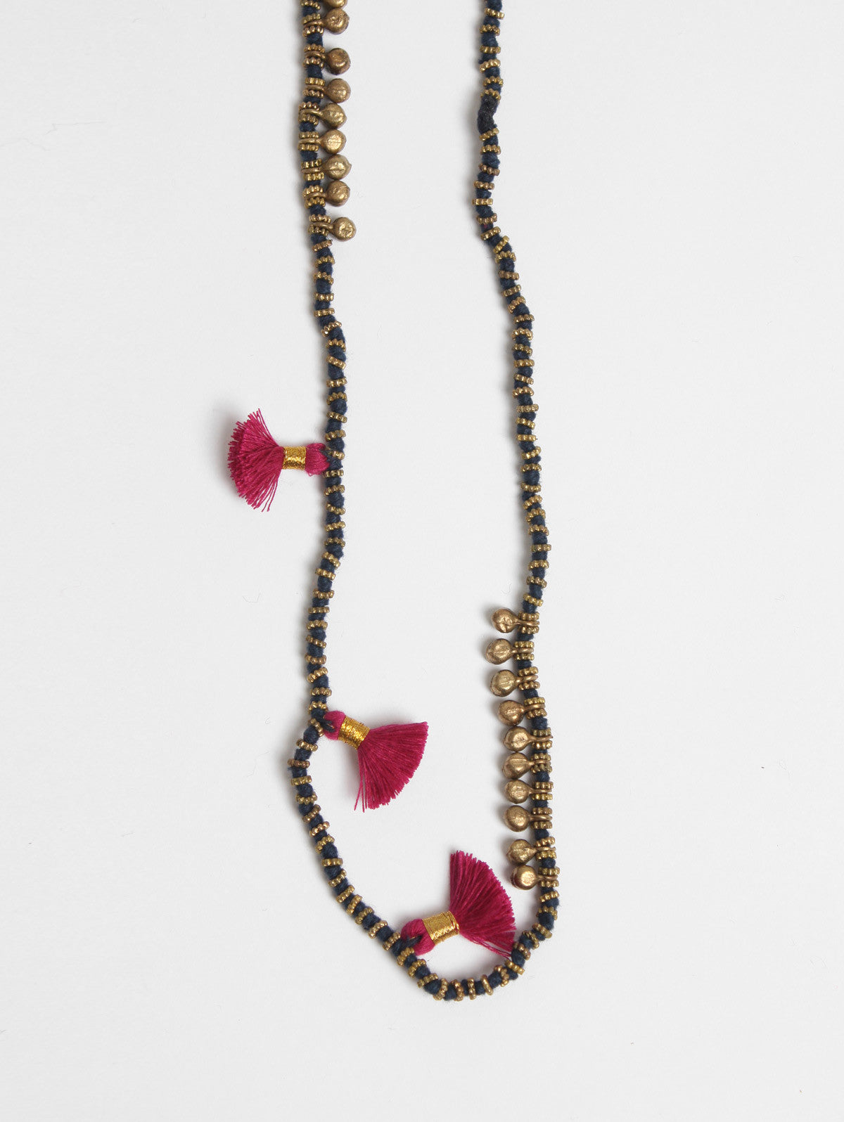 Kriti Tassel Necklaces for Women - Bohemian Beaded Jewelry with Long Fringe - Perfect for Festivals, Parties & Everyday Wear