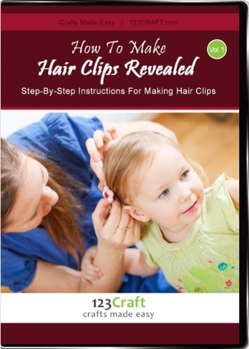 DIY Hair Clips Tutorial - Step by Step Guide for Beginners | Perfect for Girls' Hair Accessories, Parties & Gifts