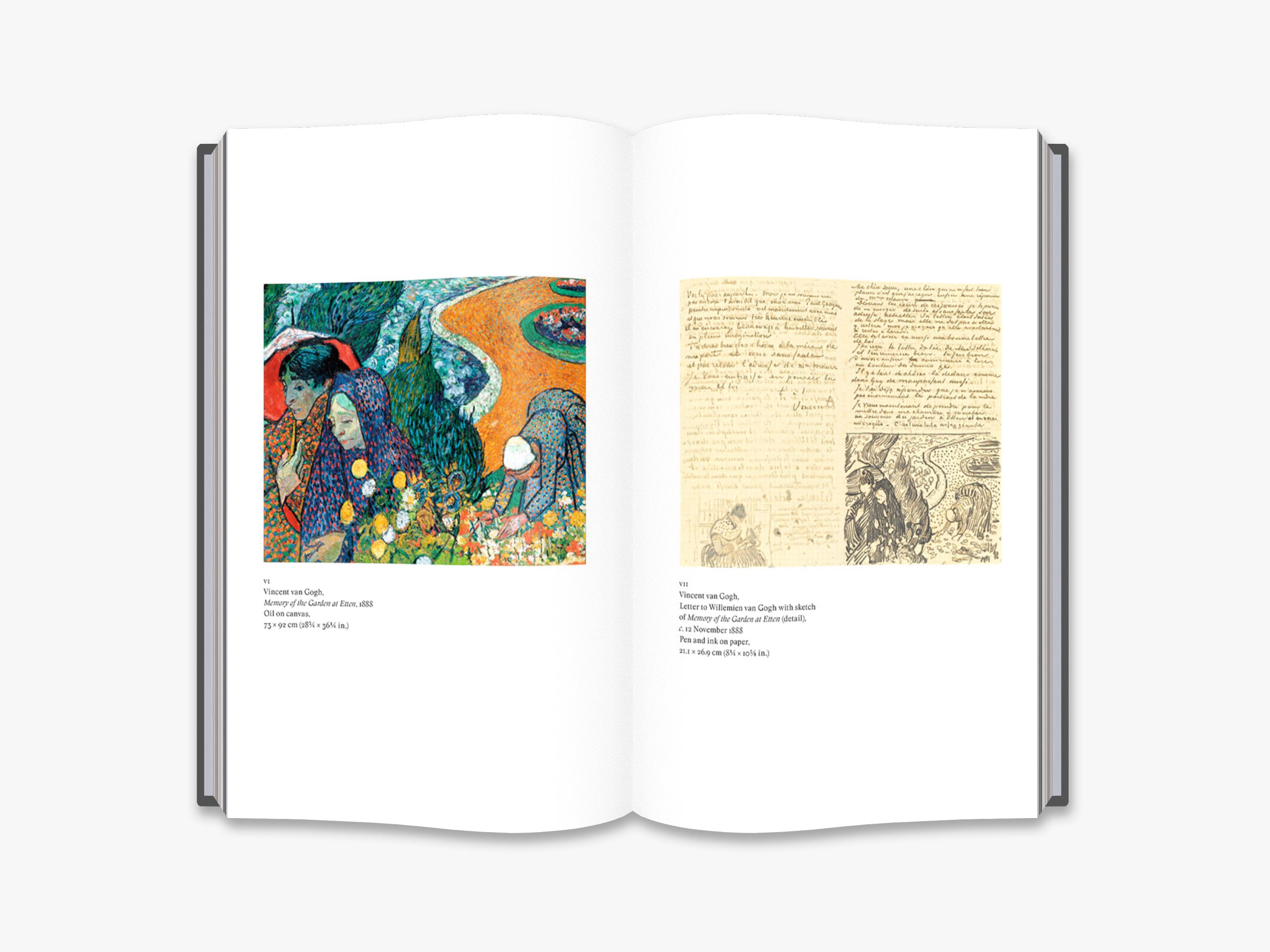 Van Gogh Sisters Wall Art - Famous Vincent Van Gogh Painting Prints for Home & Office Decor - Perfect for Living Room, Bedroom, and Gallery Wall Display
