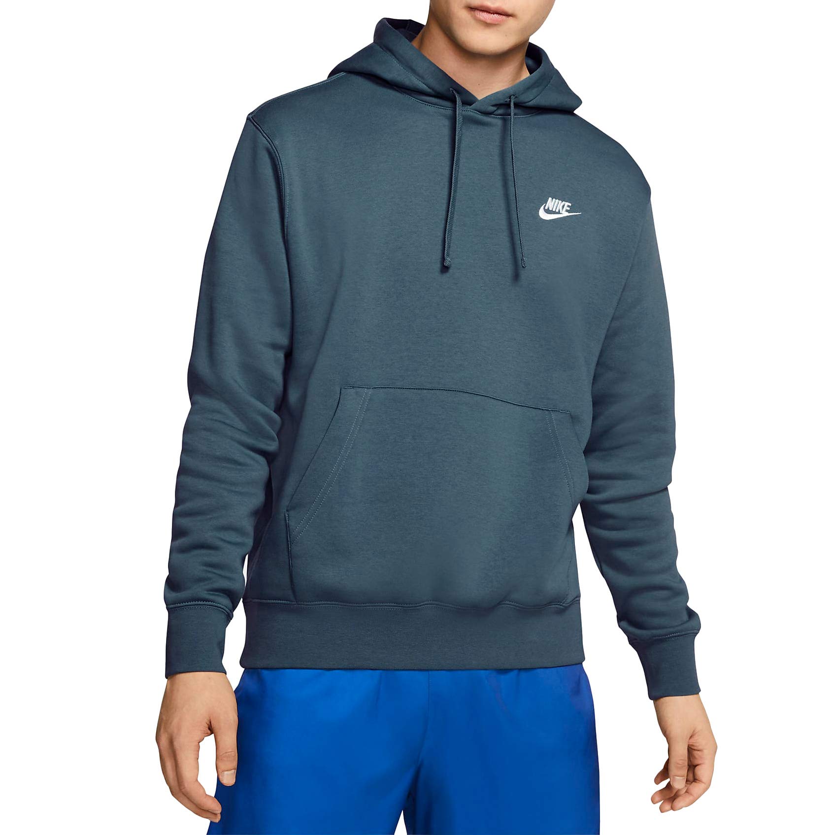 Nike Men's Pullover Fleece Club Hoodie - Warm & Comfortable Casual Wear for Men | Perfect for Gym, Running, Outdoor Activities & Everyday Use