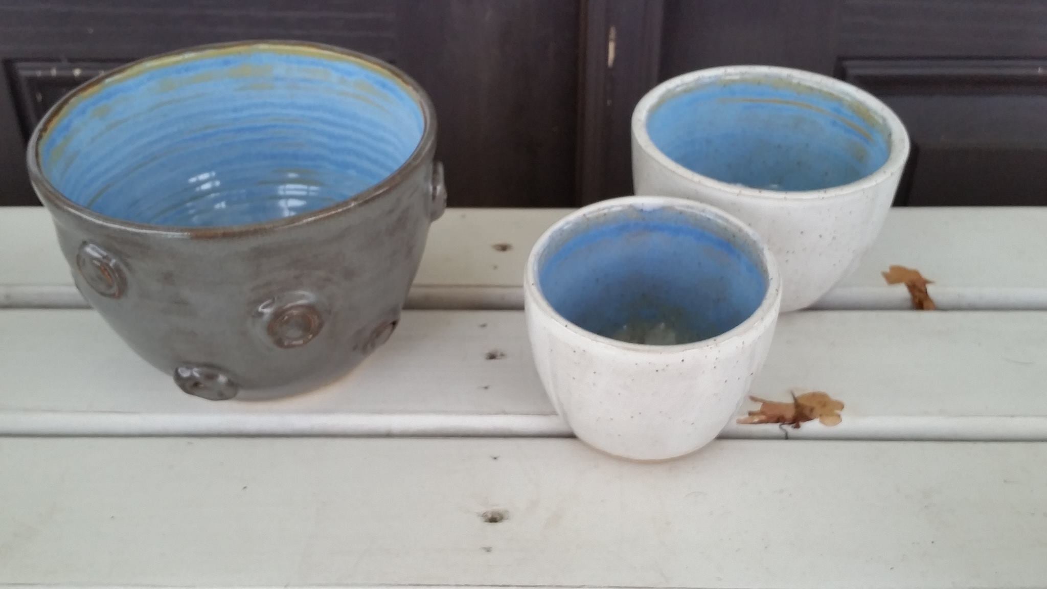 Handmade Coyote Steel Gray Shino Glaze Ceramic Mug - Perfect for Coffee, Tea & Hot Beverages at Home or Office