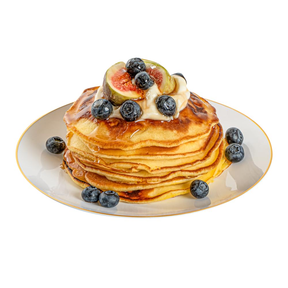 Premium 7.5 Inch Gold-Rimmed Disposable Plastic Plates - Heavy-Duty White Dinner Plates for Restaurants & Parties (40 Pack) - Ideal for Serving Warm & Cold Foods at Catering Events, Weddings & Family Gatherings