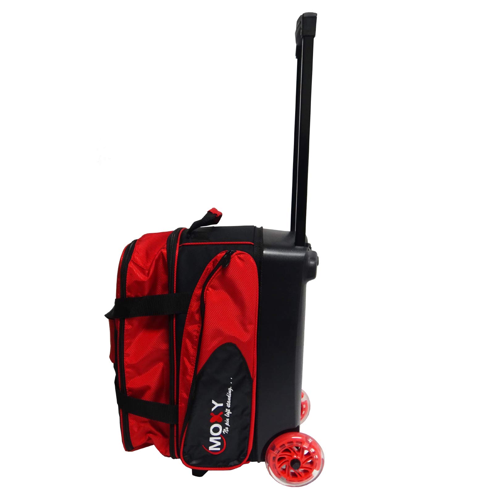 Premium Moxy Blade Double Roller Bowling Bag - Durable & Stylish Red Design for Easy Transport - Perfect for League Play, Tournaments & Practice Sessions