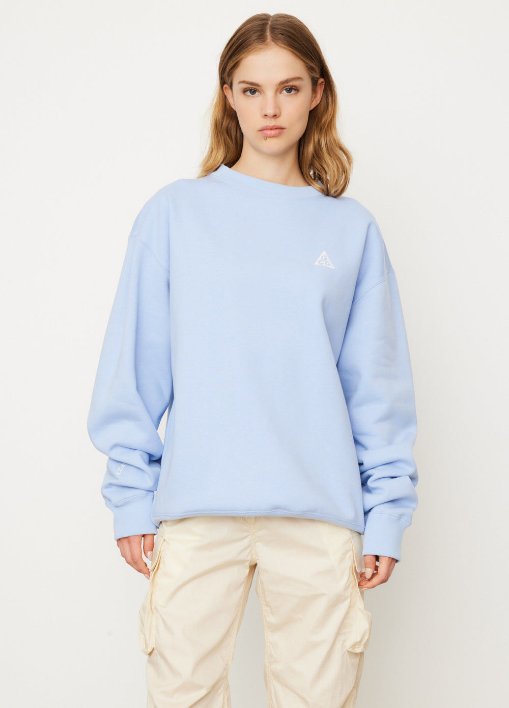 ACG Therma FIT Crewneck Fleece Sweatshirt for Men & Women - Warm Winter Pullover for Outdoor Hiking, Camping & Casual Wear