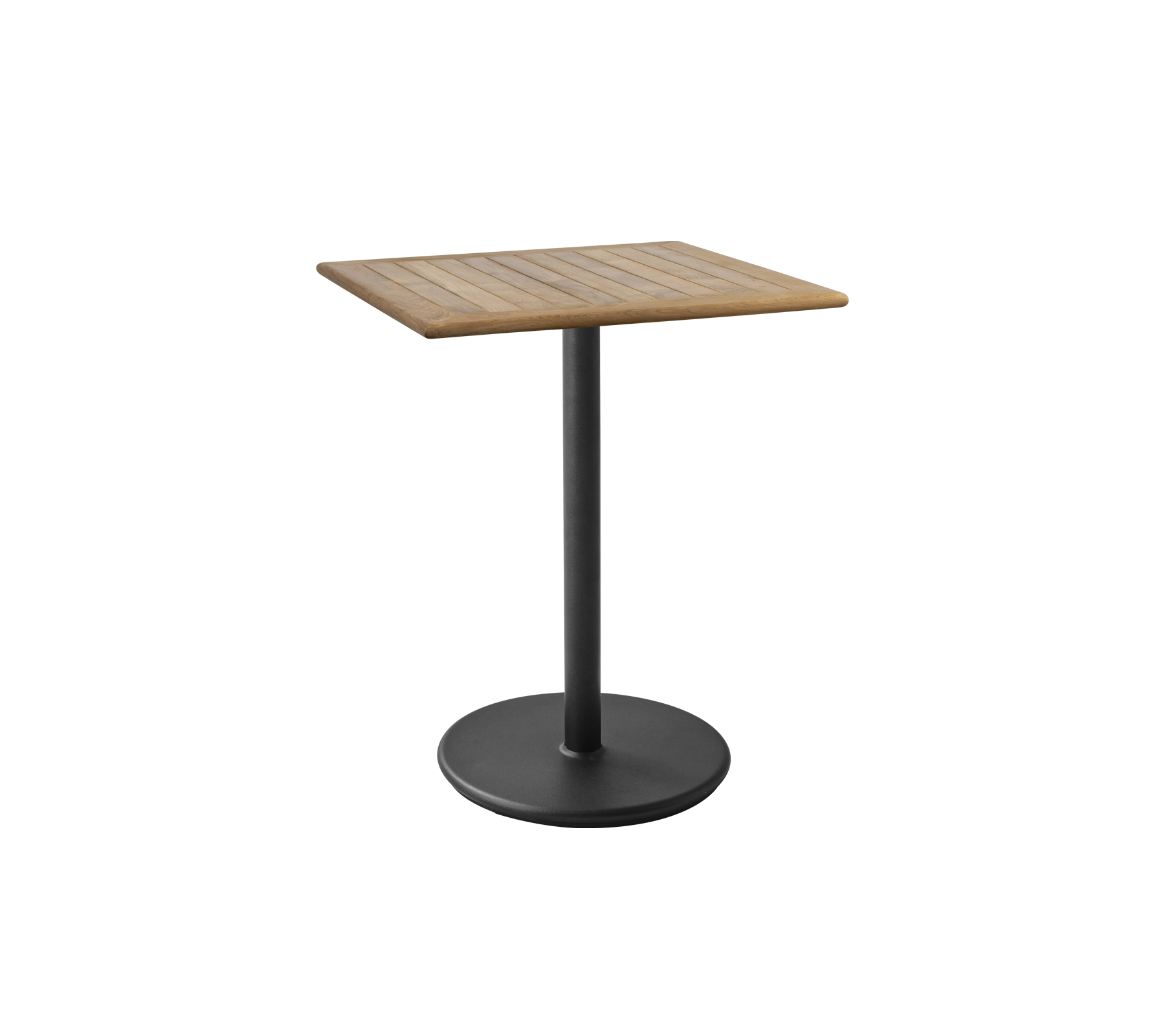 72x72 cm Square Cafe Table - Outdoor & Indoor Dining, Bistro, Restaurant, Patio Furniture - Perfect for Coffee Shops, Gardens, and Home Decor