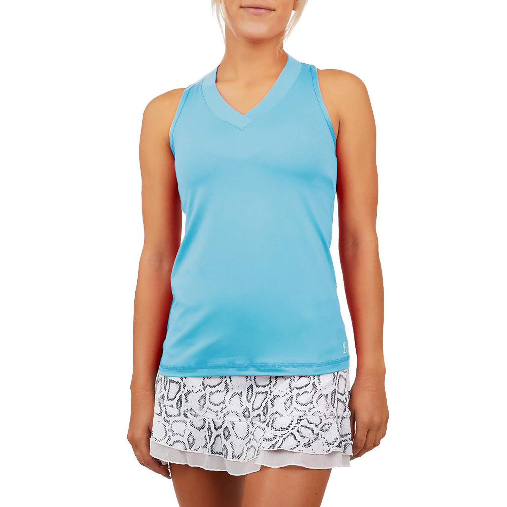 UV Protection Women's Racerback Tennis Tank Top - Moisture Wicking Athletic Shirt for Workout, Gym & Summer Sports