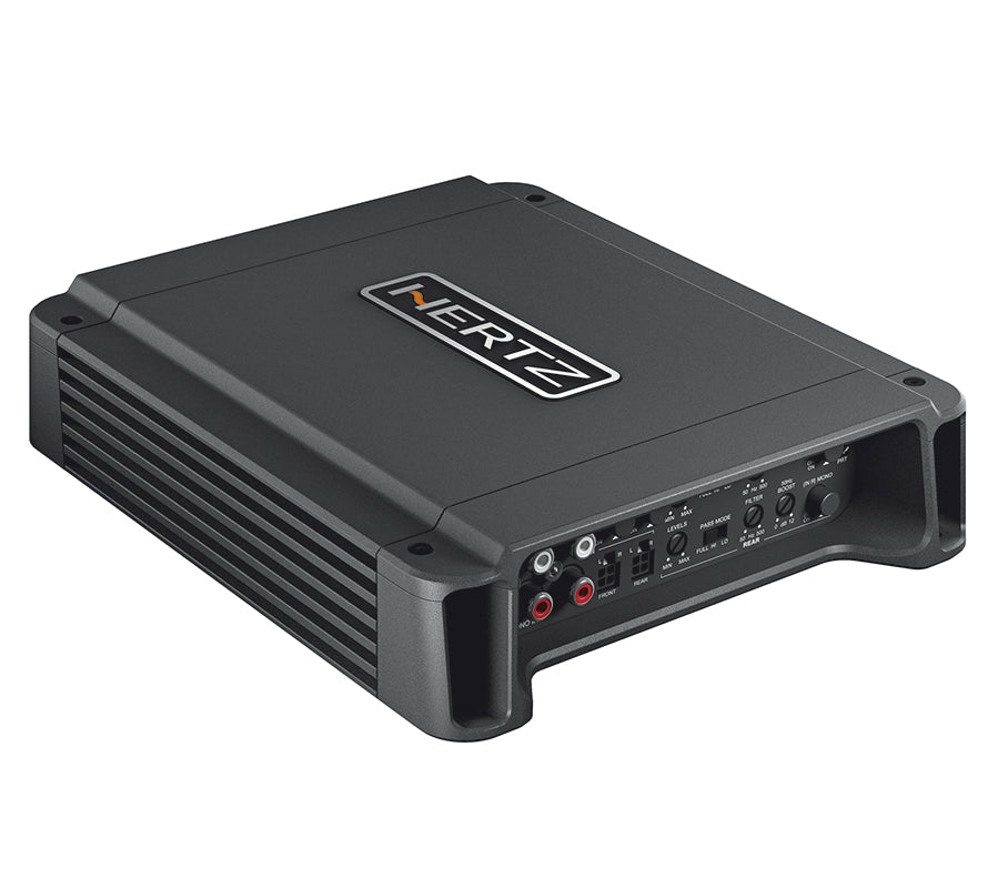 Hertz HCP 4D Class D 4-Channel Car Amplifier - High Power Audio System for Cars, Trucks & SUVs | Perfect for Upgrading Your Vehicle Sound System