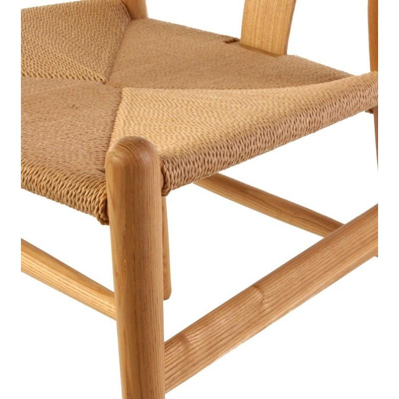Harper Solid Beech Wood Dining Chair - Sturdy & Elegant Wooden Chair for Kitchen, Dining Room, or Office - Last One in Stock