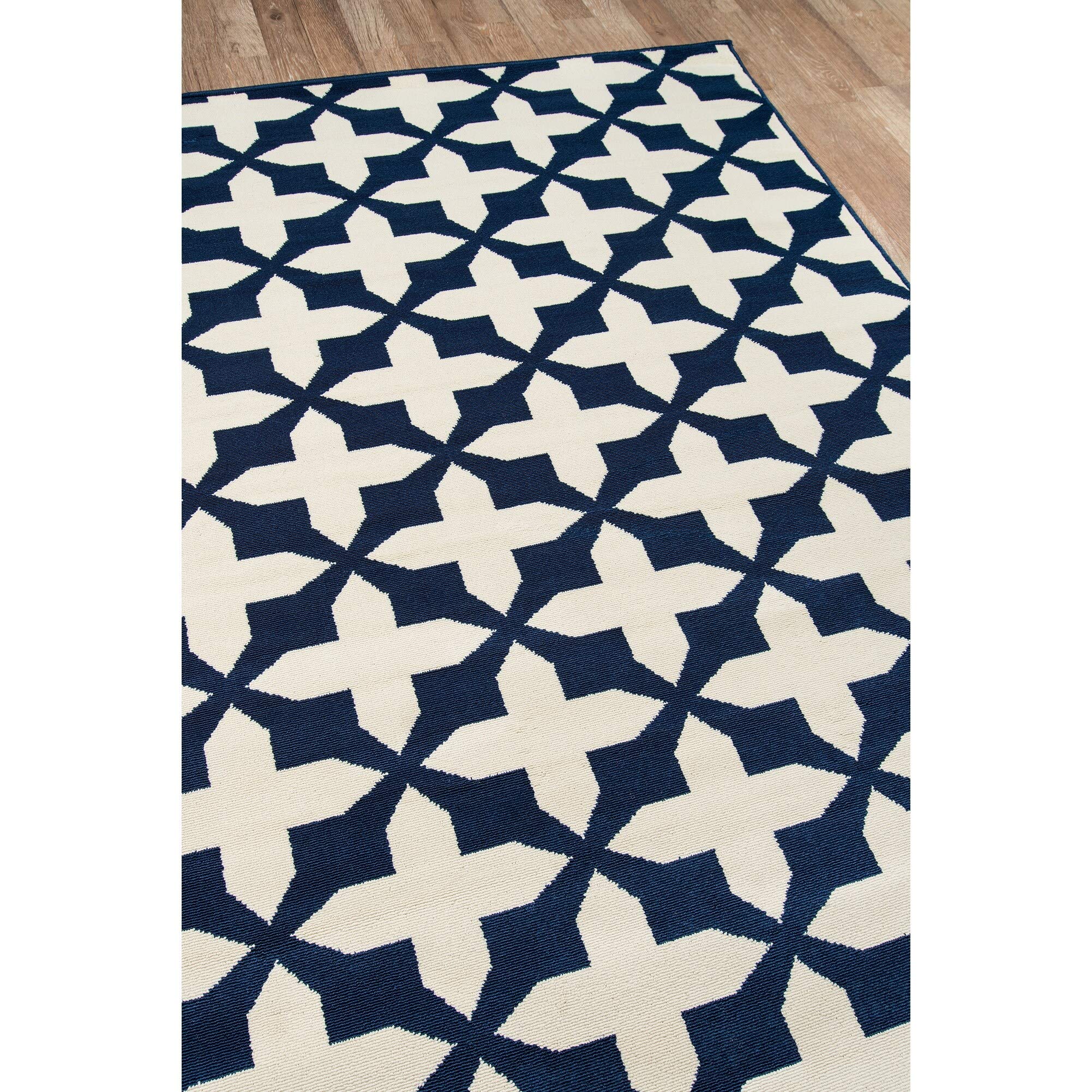 Premium Momeni Baja Collection Indoor/Outdoor Area Rug - UV Protected, Fade Resistant & Easy to Clean - 7'10