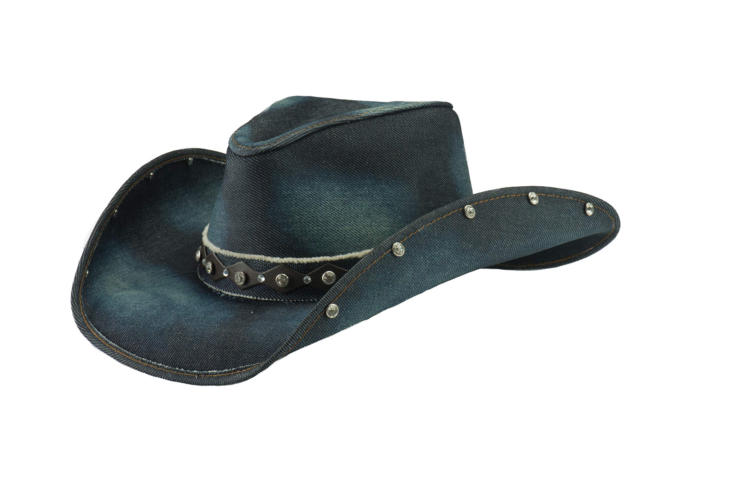 Premium Bullhide Hats 2792 - Genuine Blue Cowboy Hat for Men & Women - Durable, Comfortable & Stylish Western Wear for Rodeo, Ranch Work & Outdoor Adventures