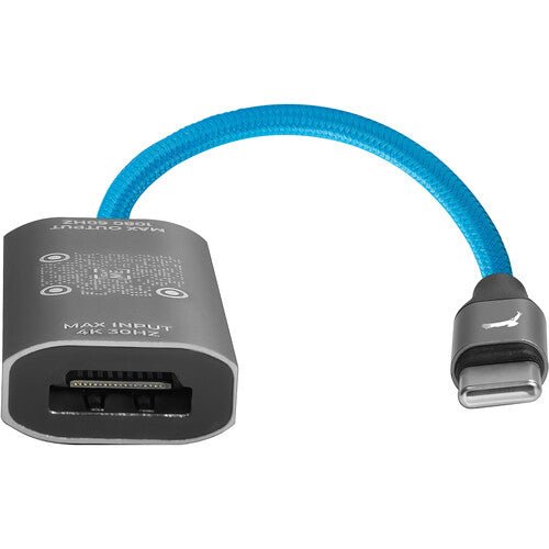 Kondor Blue HDMI to USB C Capture Card - 4K Video & Audio Capture for Live Streaming, Gaming, Podcasting & Content Creation | Compatible with OBS, Twitch, YouTube & Zoom