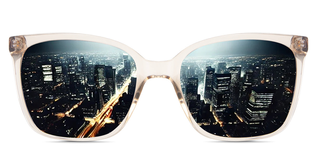 Elona Women's Prescription Polarized Sunglasses - UV Protection, Anti-Glare for Driving, Outdoor & Fashion Use