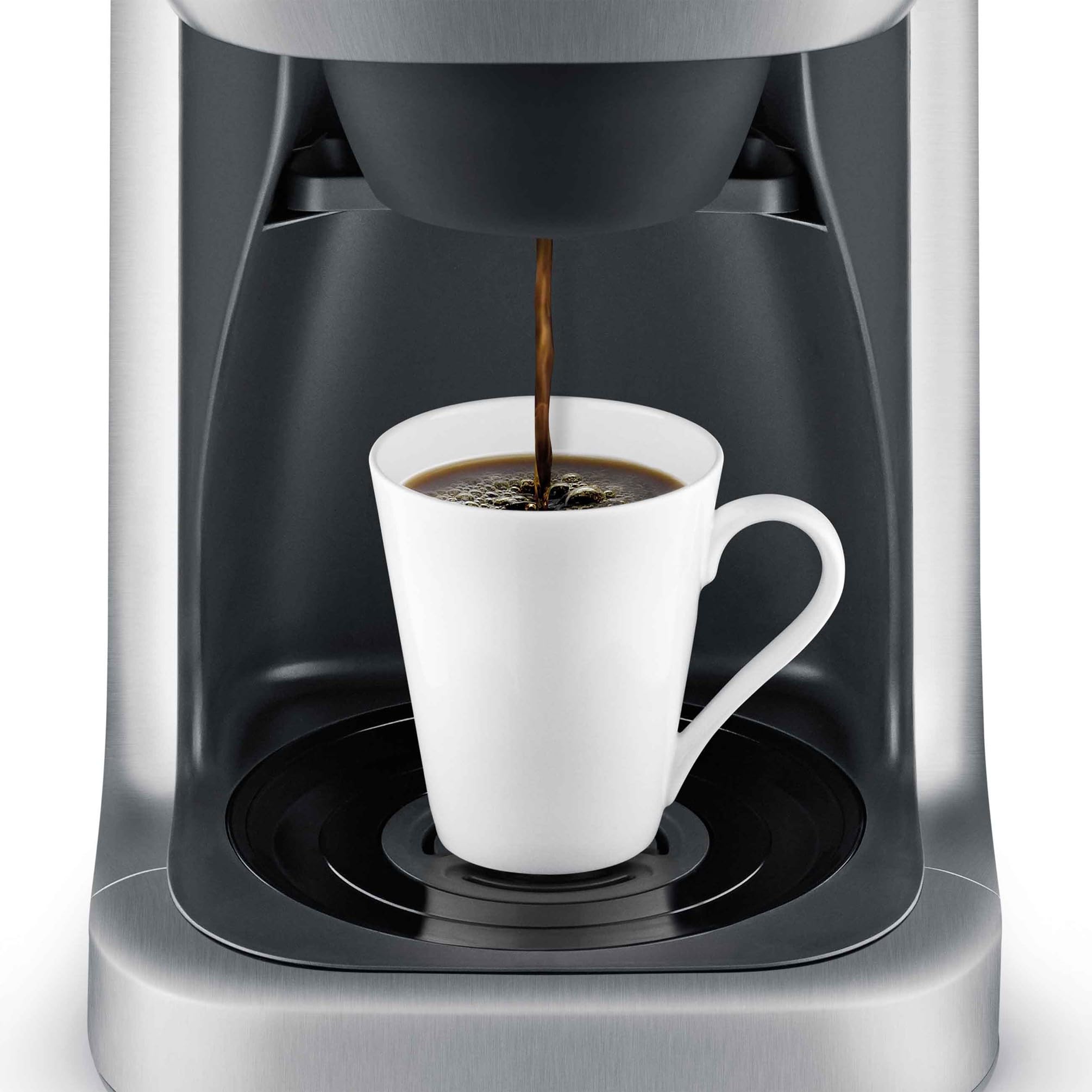 Breville BDC650BSS Grind Control Coffee Maker with Built-in Grinder - Brushed Stainless Steel & Thermal Carafe - Perfect for Home, Office, and Entertaining