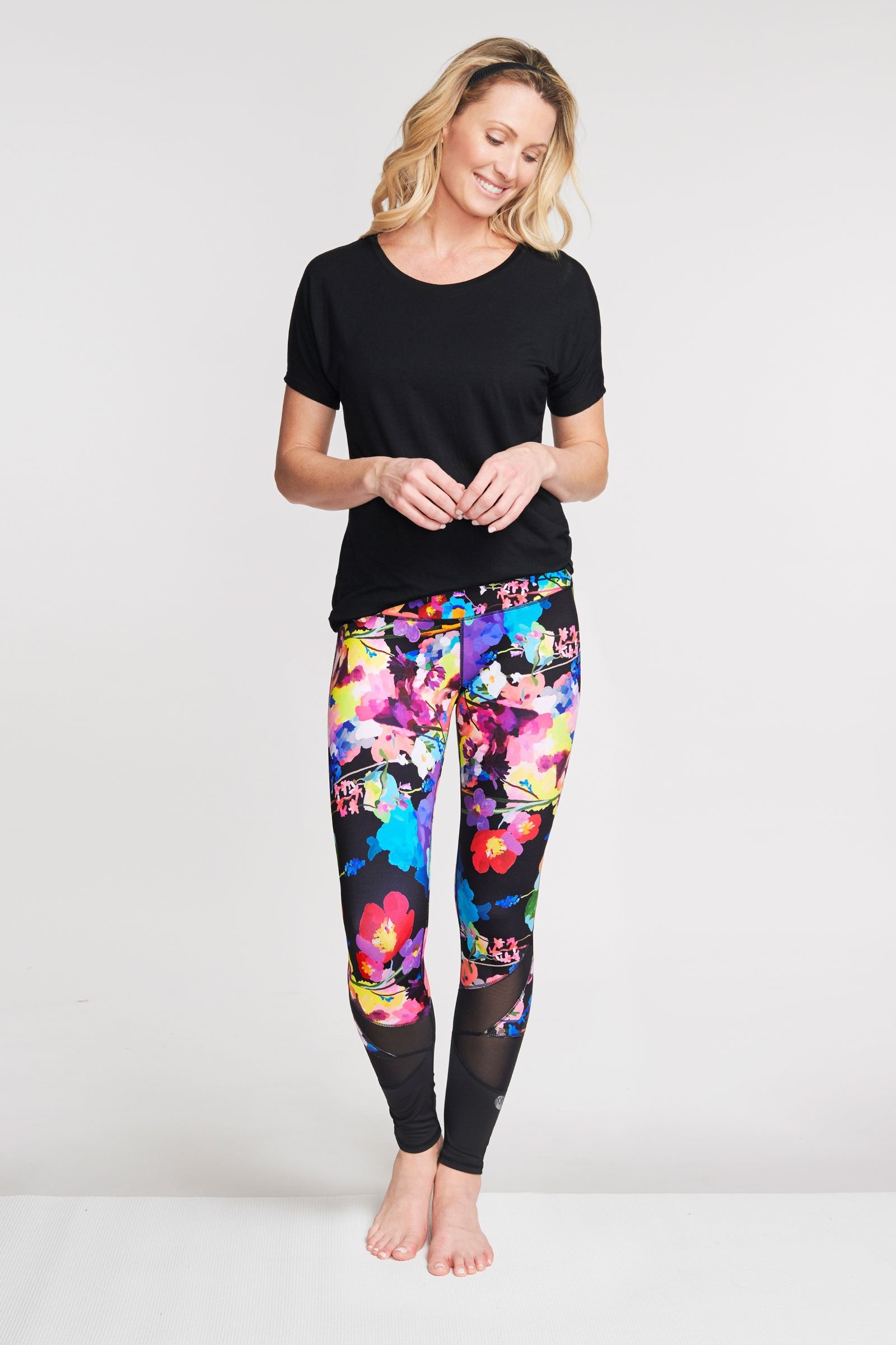High Waisted Slimming Full Length Leggings for Women - Comfortable & Tummy Control - Perfect for Yoga, Running & Everyday Wear - Le Jardin Collection