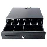 Wasp WCD-5000 Cash Drawer - 5 Bill Compartments, 8 Coin Trays & 2 Media Slots - Metal Construction for Retail Stores, Restaurants & Small Businesses - Perfect for POS Systems & Cash Management