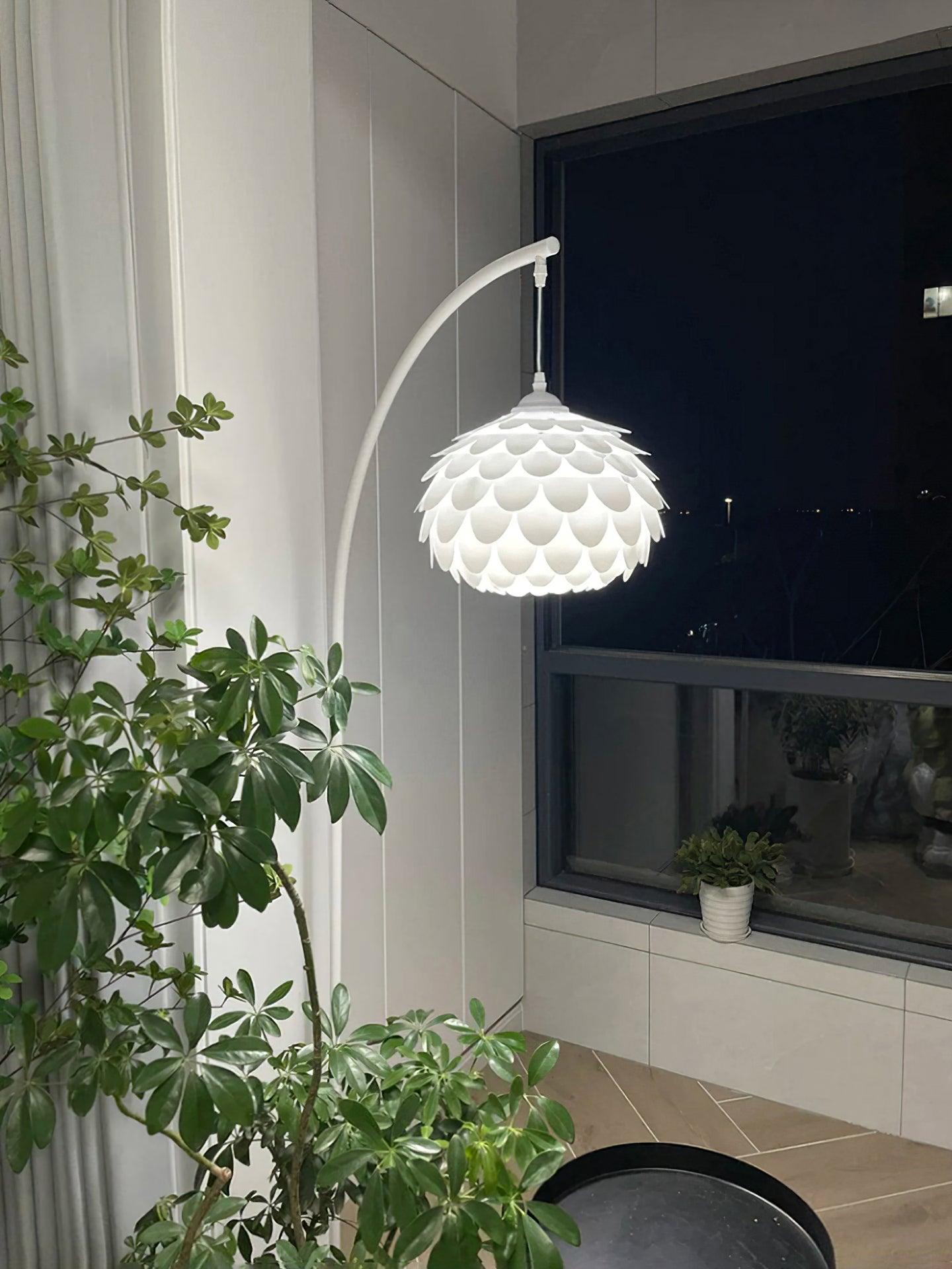 Modern Arch Floor Lamp with Adjustable Height - Stylish LED Reading Light for Living Room, Bedroom & Office - Perfect for Cozy Nights & Workspaces