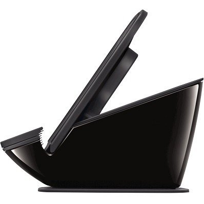 Fellowes I-Spire Series Tablet Stand with Suction - Adjustable Holder for iPad, Samsung Tablets - Perfect for Home, Office & Travel (Black, Model 9473501)