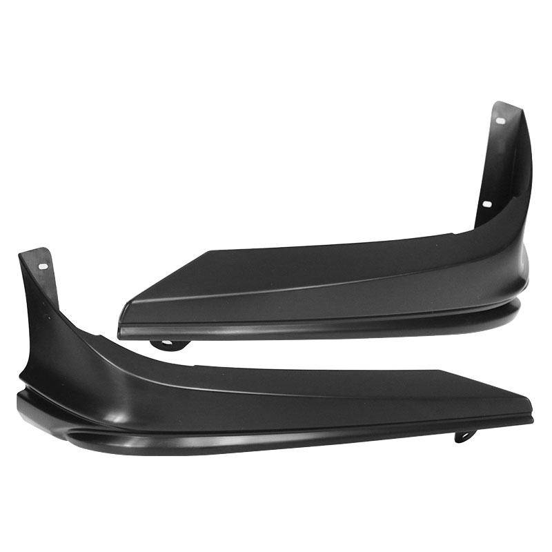 2019-2021 Honda Civic 10th Gen Modulo Style Front Bumper Lip Splitters (2PC) - High Performance PP Material for Enhanced Aerodynamics & Sporty Look - Perfect for Car Enthusiasts & Street Racing