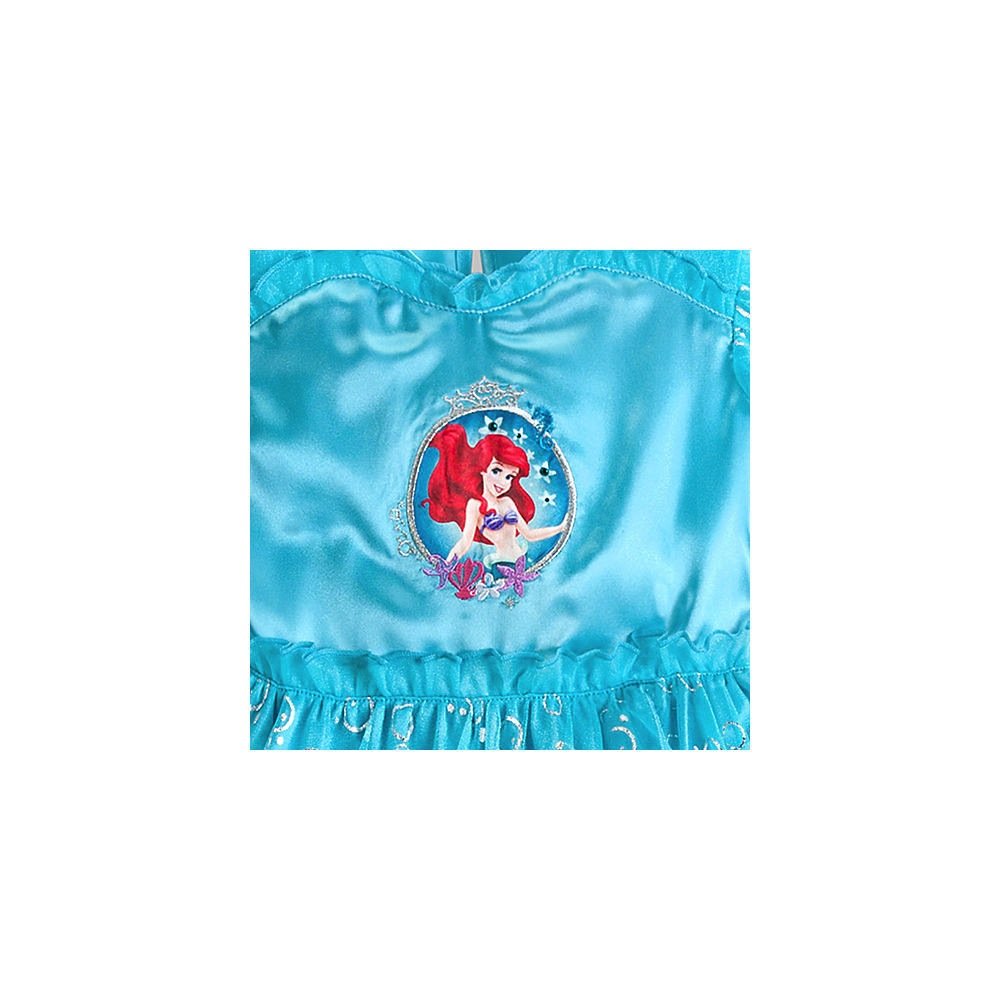 Disney Store Deluxe Ariel The Little Mermaid Nightgown for Girls - Soft & Comfortable Sleepwear for Kids, Perfect for Bedtime & Sleepovers (2015 Edition)